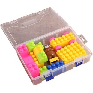 长方形收纳盒塑料空盒 电子元器件盒样品包装盒 工具零件盒包邮