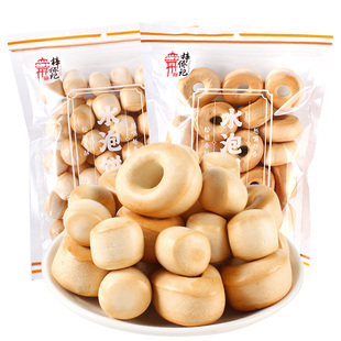 梓侨记水泡饼干150g装日式小圆早餐代餐饱腹经典小零食品膨化