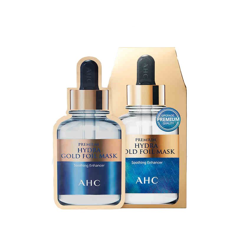 ahc韩国贴片式面膜保湿黄金锡纸