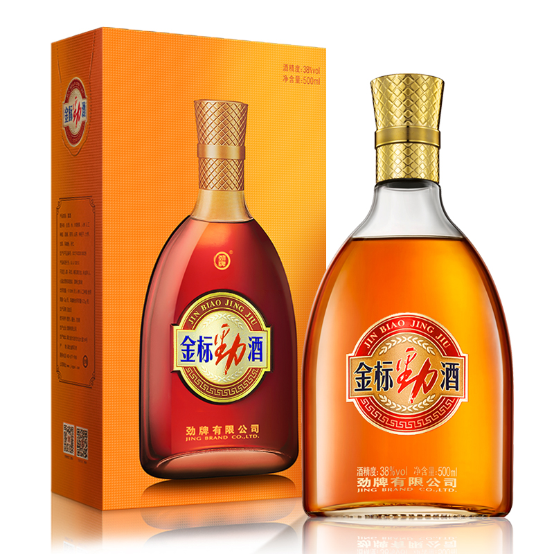 劲牌38度中国劲酒金标500ml单瓶装养酒生配制酒露酒