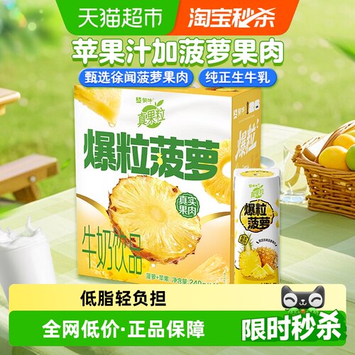 蒙牛菠萝苹果味含乳饮料