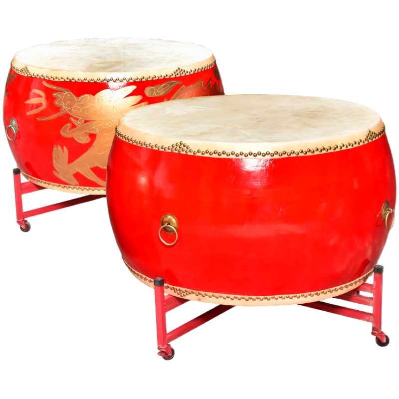 大鼓牛皮鼓立式中國(guó)鼓成人戰(zhàn)鼓龍鼓寺廟鼓舞蹈演出裝飾鼓威風(fēng)堂鼓