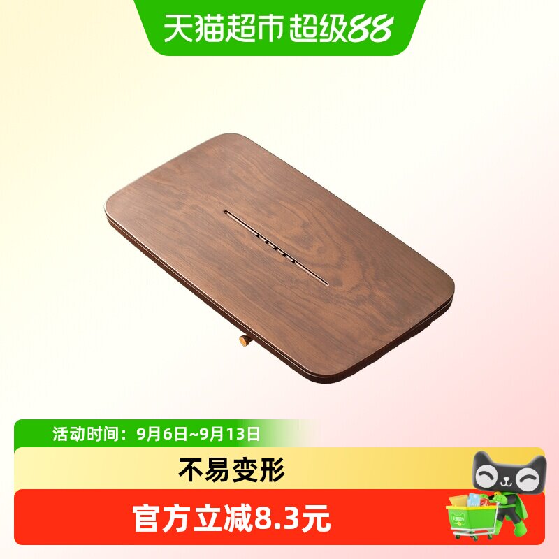 唐丰竹制光泽度好蓄排水茶盘图片
