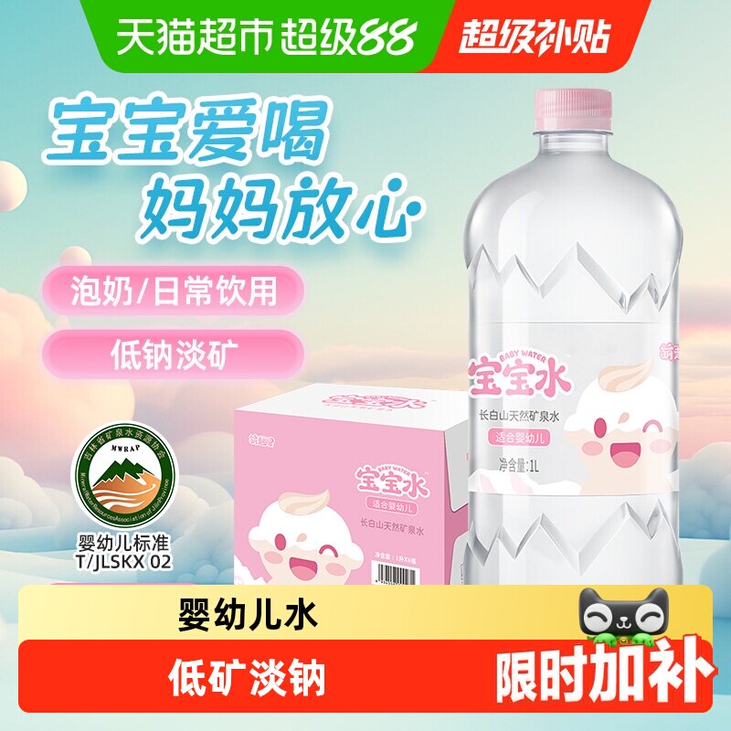 恒大冰泉长白山天然弱碱婴儿水图片