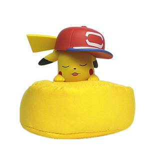 正版宝可梦盲盒睡眠神奇宝贝妙蛙皮卡丘基拉祈小卡比兽手办摆件