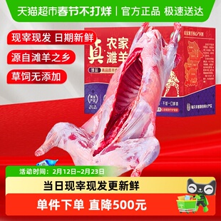 全羊整只新鲜现杀羊肉宁夏滩羊礼盒羊腿羊排盐池羔羊散养送礼