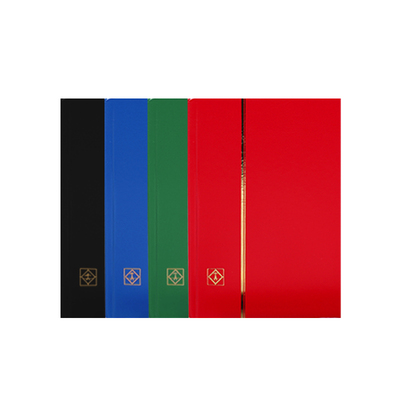 德国灯塔正品经典大容量黑底邮册