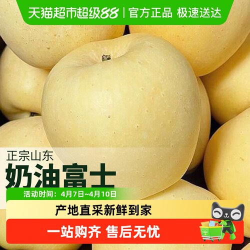 裕鲜生正宗山东烟台黄金奶油富士