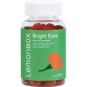 LemonBox叶黄素保护视力功能软糖护眼近视成人儿童维生素进口60粒健康养生，可领10元营养健康优惠券