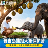 普吉岛拥抱大象保护营 泰国旅游亲子游优选