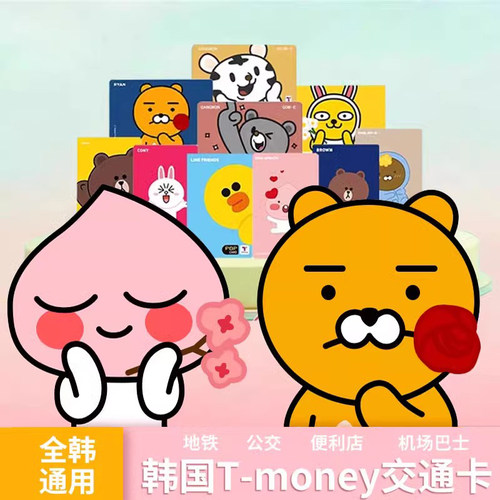 韩国tmoney交通卡