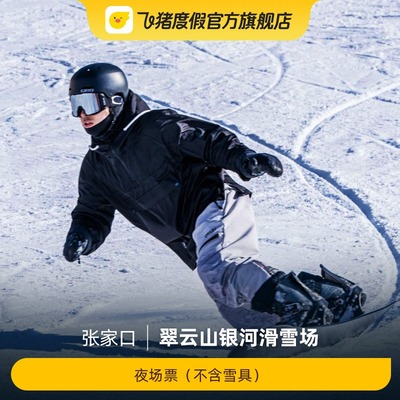 [翠云山银河滑雪场-夜场票（不含雪具）]限时特惠
