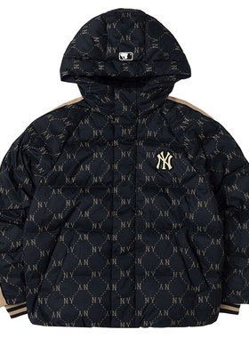 【自营】MLB绒服男女装新款运动服经典复古老花羽绒外套3ADJM0546