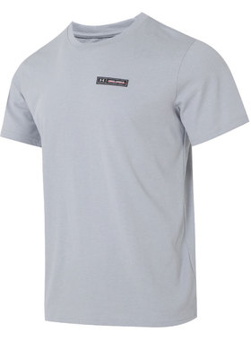 【自营】UA安德玛T恤新款男装休闲服灰色短袖健身服训练服1382831