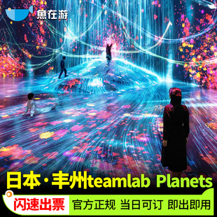 [丰洲TeamLab Planets TOKYO美术馆-大门票] 日本东京丰州TeamLab美术馆门票展览馆 旅游官方直连