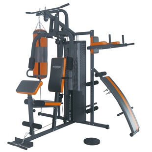 康乐佳K3003B综合训练器家用多功能大型力量组合器械健身房三人站