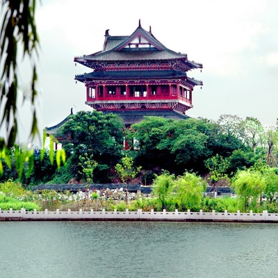 [凤城河画舫游船-白天游船票]泰州凤城河古盐运河码头白天游船票