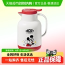 迪士尼保温壶1.3L玻璃内胆热水瓶大容量茶壶