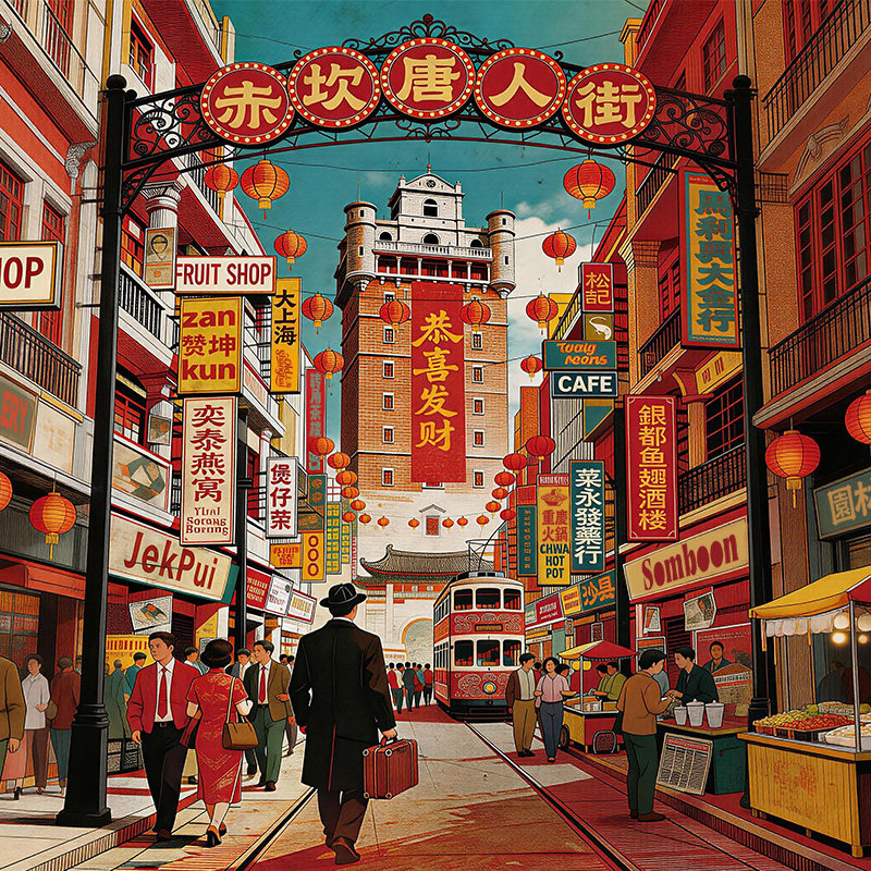 [赤坎·广东华侨国际旅游度假区-大门票]赤坎华侨古镇门票全天票（一次进出有效）