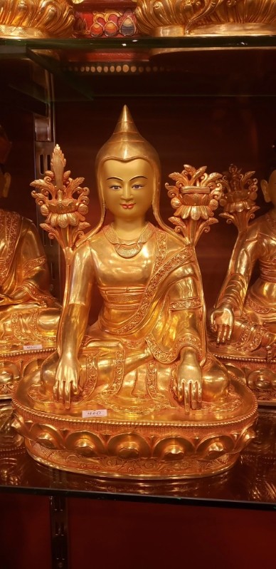 尼泊尔精品鎏金33厘米雕像龙钦巴尊者释迦族大师其他特色工艺品,特色手工艺,其他特色工艺品,淘宝优惠券,粉丝福利购,淘宝优惠卷