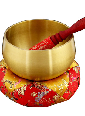 纯铜引磬台湾日式风佛音碗