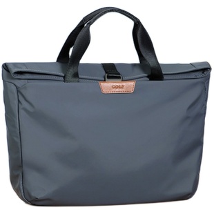 GOLF男士公文包商务大容量帆布手提包笔记本电脑包品牌律师公务包