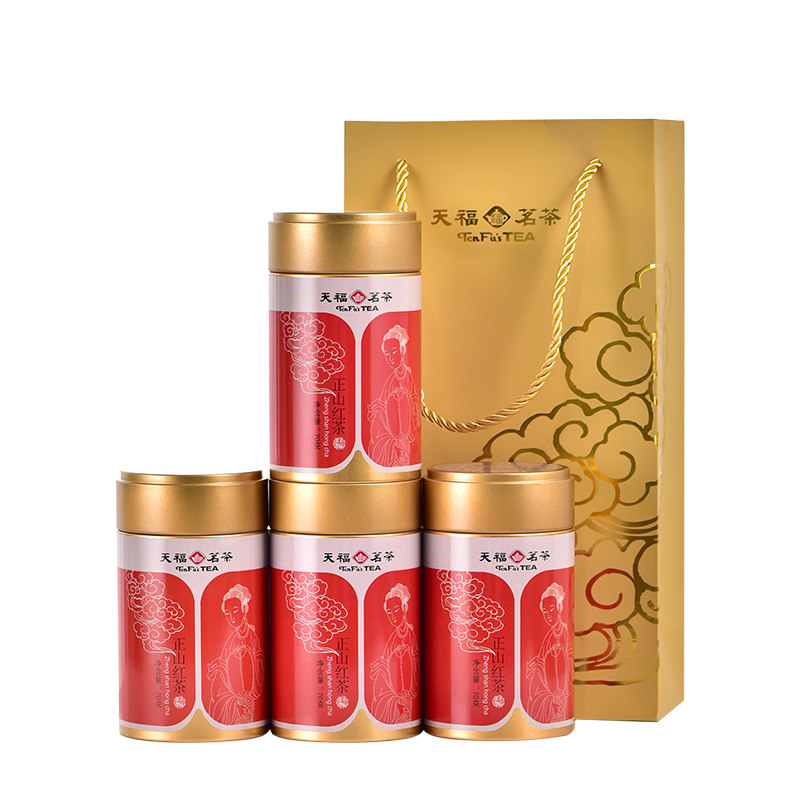 天福茗茶武夷山小叶种礼袋装红茶