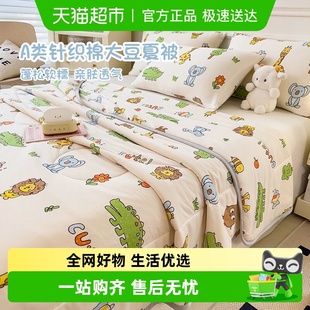 俞兆林A类大豆纤维针织棉夏凉被可机洗夏季 被子春秋夏 儿童薄款