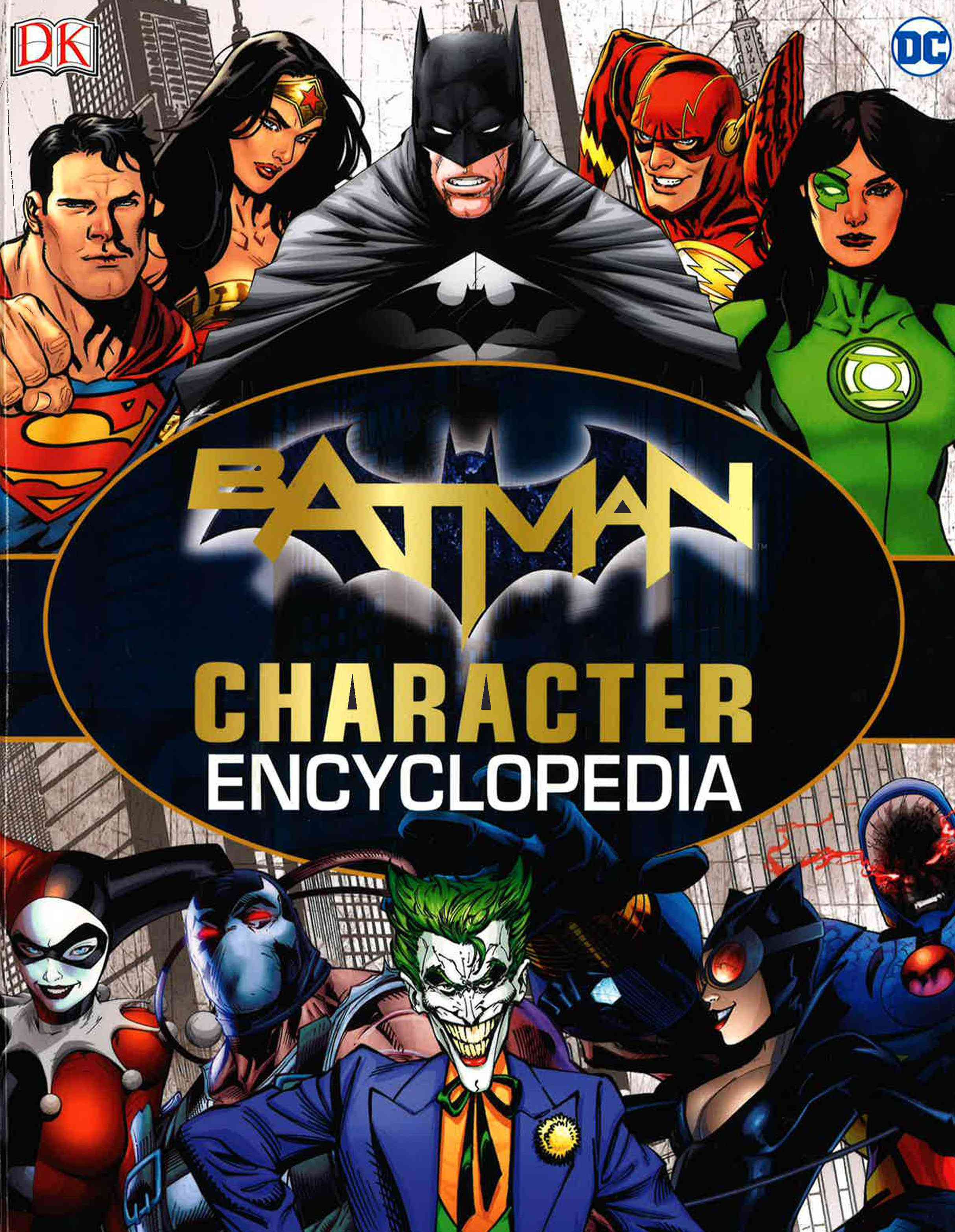 蝙蝠侠人物图解百科 dk百科书 精装全彩收藏版 batman character