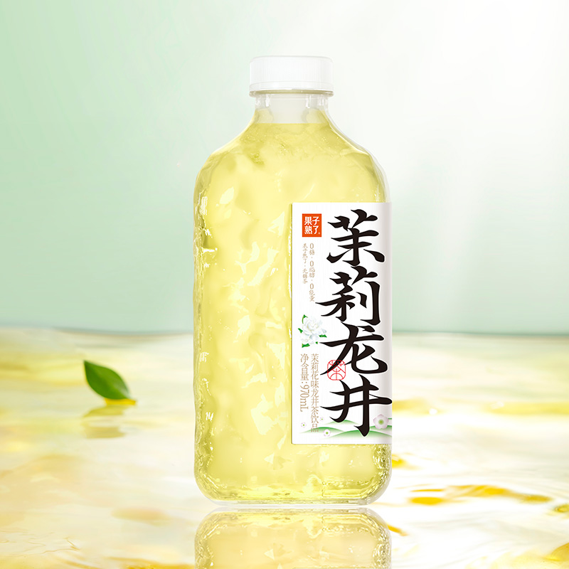 果子熟了无糖茶饮料970ml茉莉龙井金桂乌龙0糖0脂肪饮料4月产