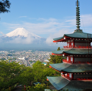 日本旅游关东关西7天6晚机票酒店签证大阪东京奈良富士山中文车导