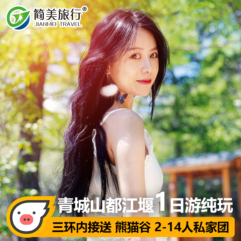 26人私家小团 熊猫谷青城山都江堰一日游 四川成都旅游跟团纯玩旅游度假飞猪