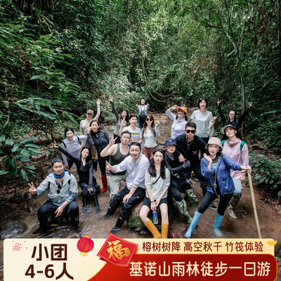 西双版纳基诺山雨林徒步一日游【80%水路6人内团么卓/司土/巴朵】