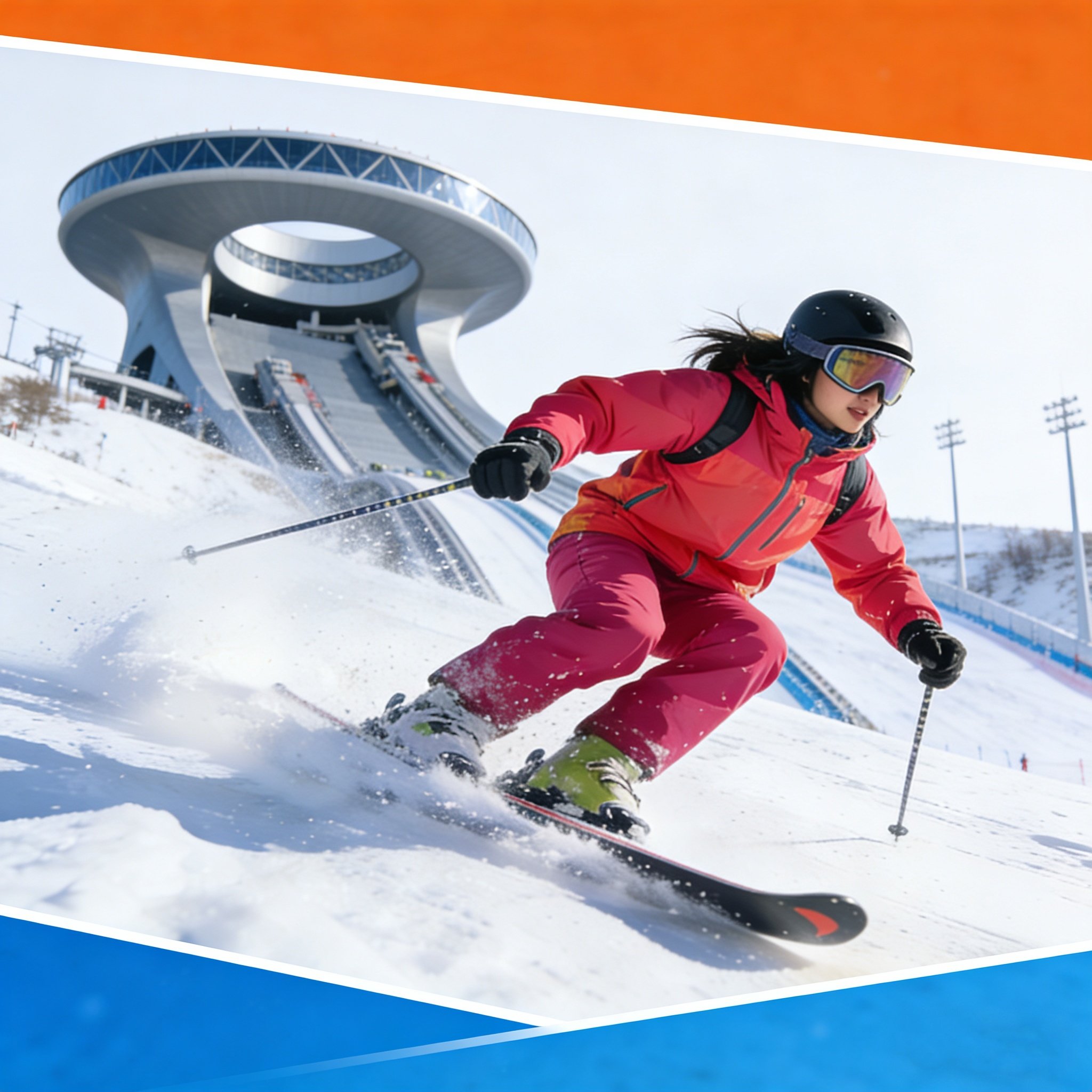 【住2晚滑2天】崇礼雪如意滑雪场张家口奥运村度假公寓睿景/维景酒