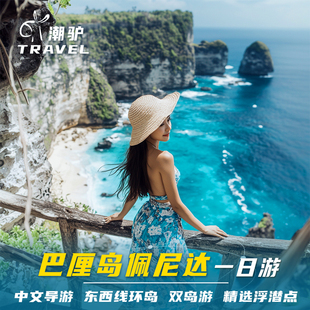 巴厘岛佩尼达岛东西线环岛蓝梦岛环岛出海浮潜潜水包车小团一日游