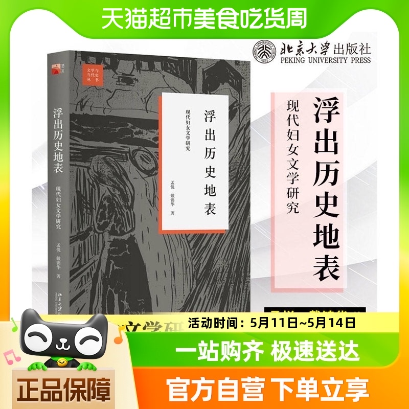 浮出历史地表 孟悦,戴锦华 著 著 中外现当代文学史古代 书籍/杂志/报纸 文学史 原图主图