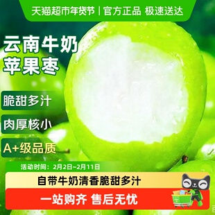 云南牛奶苹果枣应当季新鲜水果脆甜大青枣蜜枣贵妃冬枣整箱