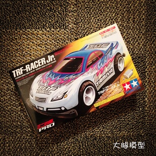 日本田宫迷你四驱车MS底盘盒车18613透明TRF跑车壳参加店铺包邮