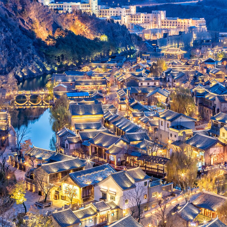 北京旅游 古北水镇古北之光温泉度假酒店2天1晚含早餐 温泉 门票