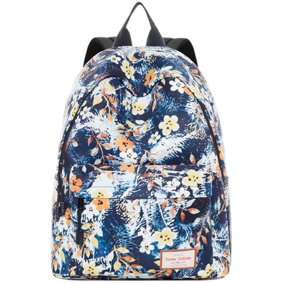 时尚潮流风印花学生书包