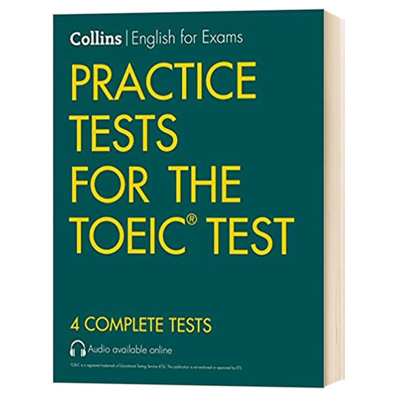 英文原版 柯林斯托业考试测试题 Collins Practice Tests for the TOEIC Test