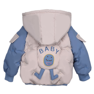 小孩冬季棉袄1-2到3岁多男童冬天外套一周半4儿童男宝宝羽绒棉服5