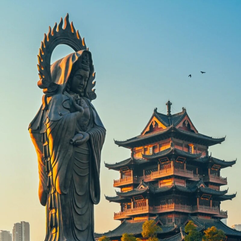 【目的地自由行】武汉10天9晚自由行，武汉东湖宾馆+东湖落雁景区