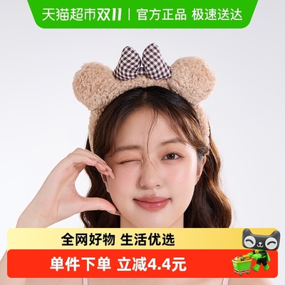DODOGOGO蝴蝶结小熊耳朵可爱发箍