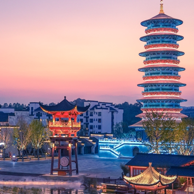 [婺女洲度假区-大门票+单程游船]大门票+摇橹游船(单程）