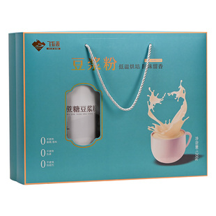 飞狐源 豆浆粉礼盒1200g黑豆无添加蔗糖香浓营养早餐速溶冲调饮品