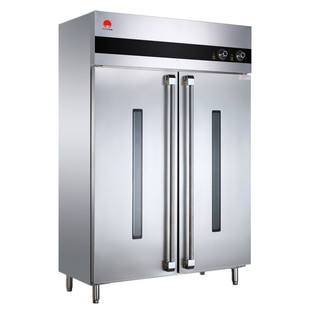 亿高光波工程柜1高温消毒柜 酒店饭堂餐盘食具热风循环保洁杀菌机