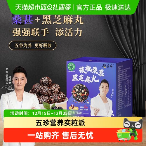 劲家庄五珍食材核桃桑葚芝麻丸