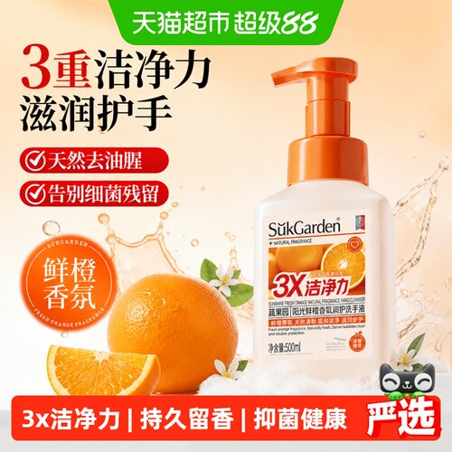蔬果园家用儿童泡泡洗手液