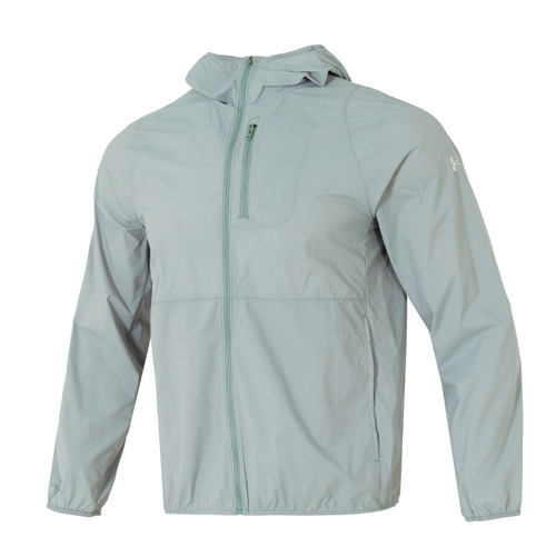 【自营】UA安德玛男装跑步运动服休闲健身训练梭织连帽夹克外套